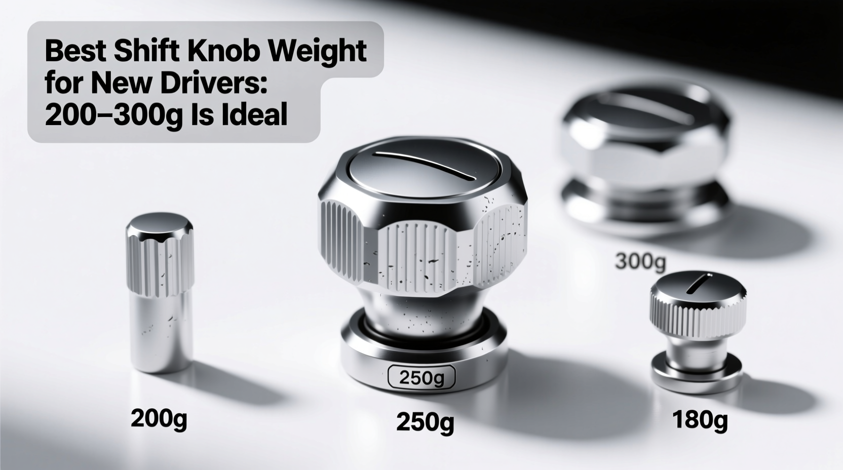 new drivers shift knob weight