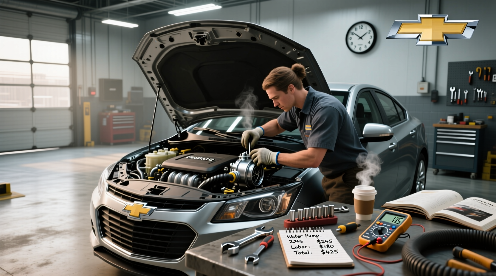 How Much Does a Chevy Cruze Water Pump Replacement Cost?