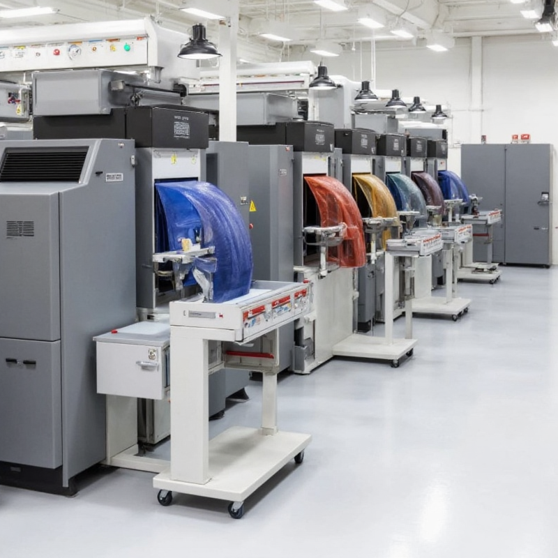 UV Interdeck for Komori Offset Printing Machines - Desktop UV Rotary Printers, application: manufacturing plants, showcasing sleek design and precise engineering.