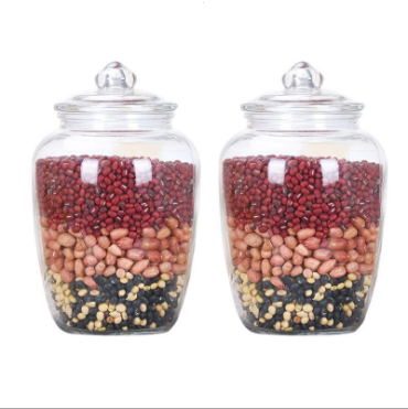 Glass Mason Jar Fruit Canning Jar with Lid Wide Mouth canning glass jars