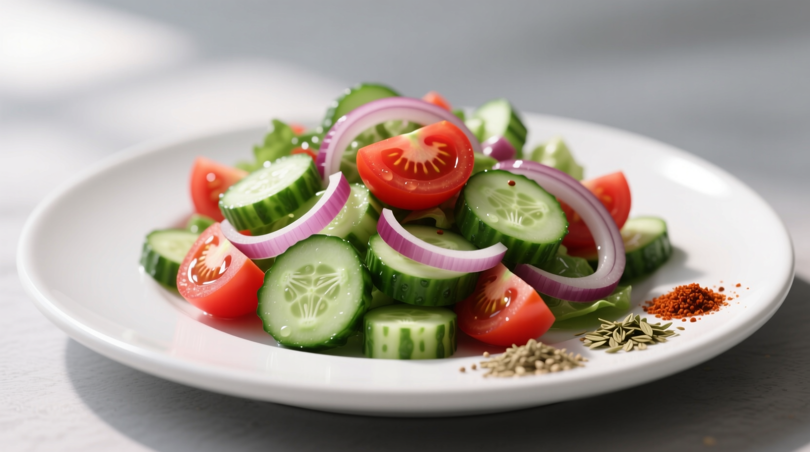 Smart Spice Pairings for Cucumber Tomato Onion Salad That Actually Work