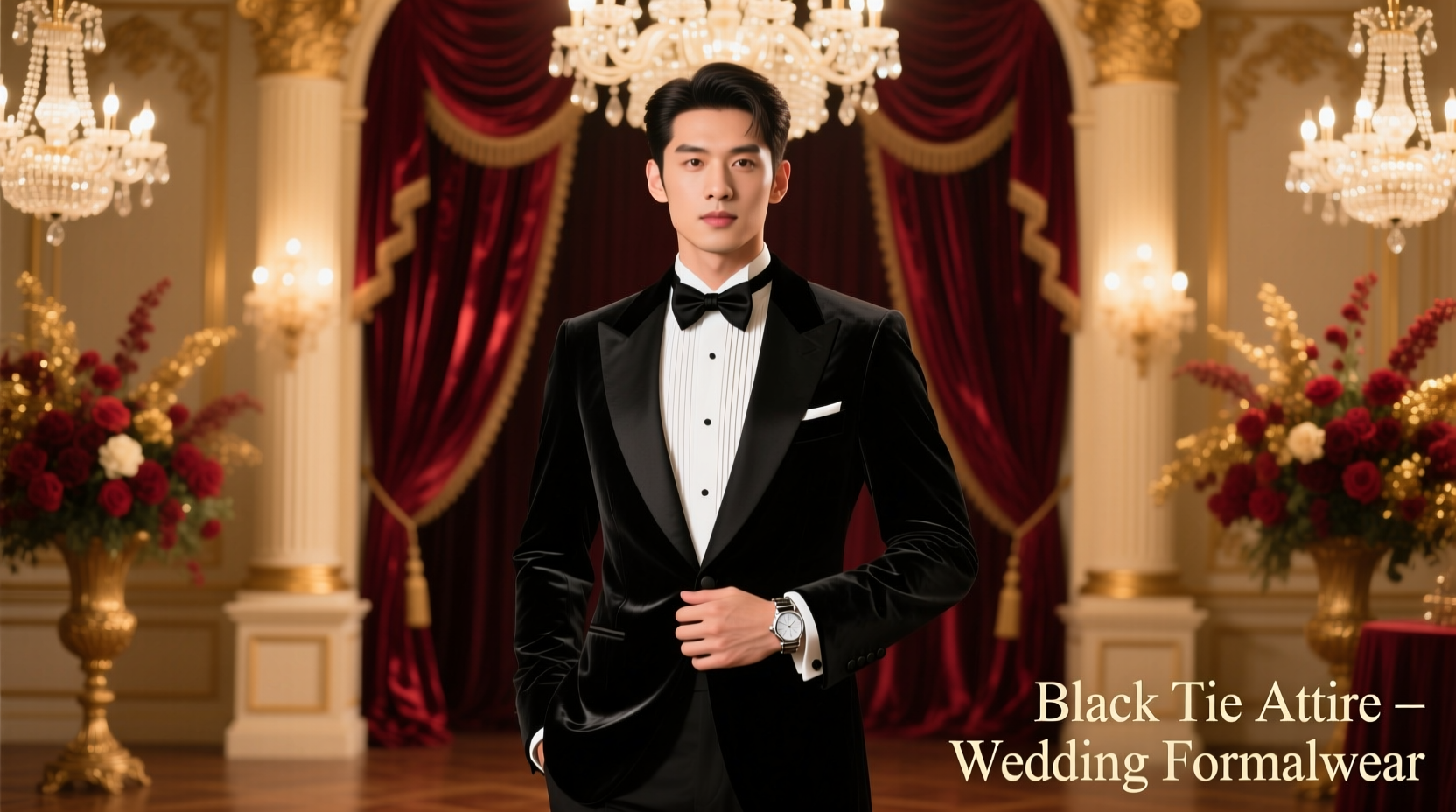 what is black tie attire for a wedding