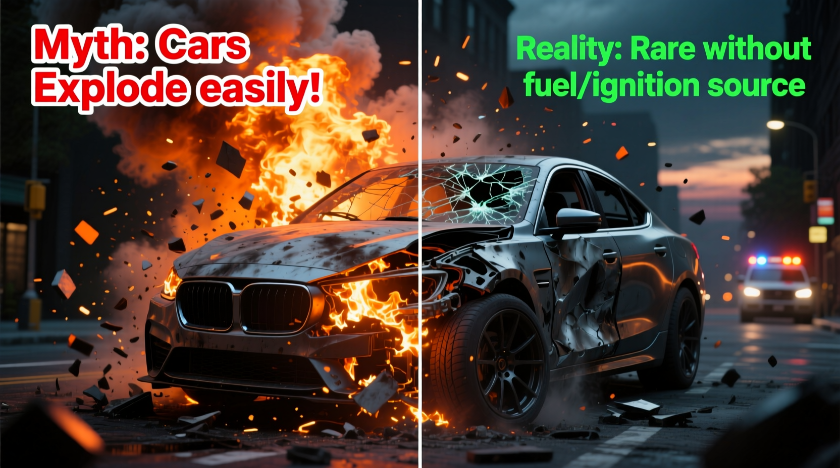can a car blow up