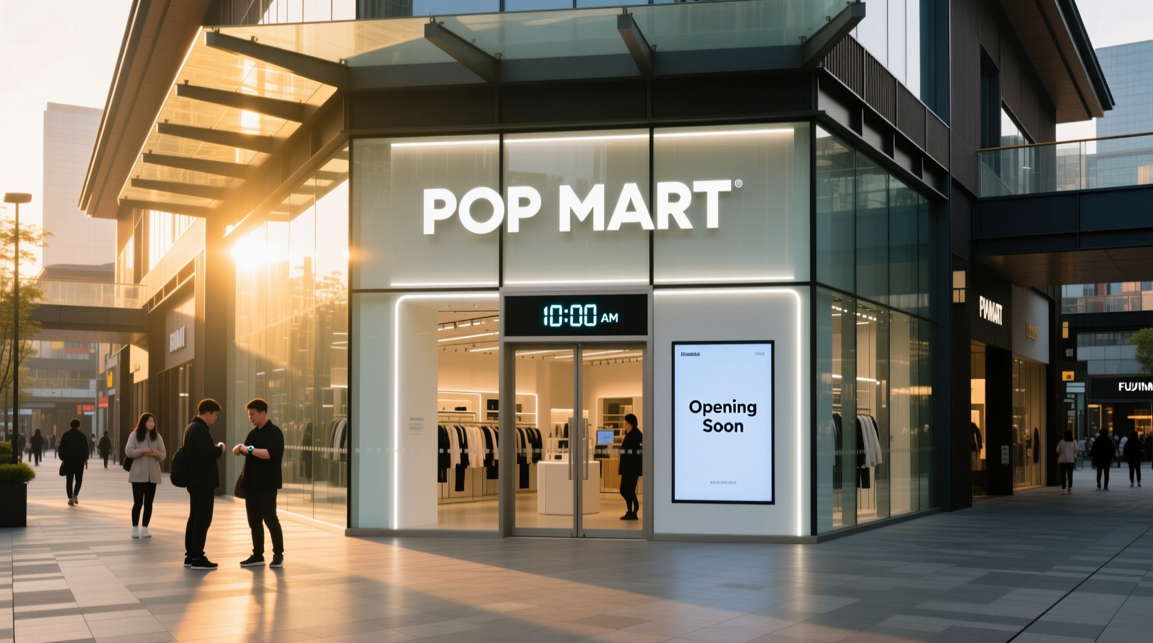 when does pop mart open