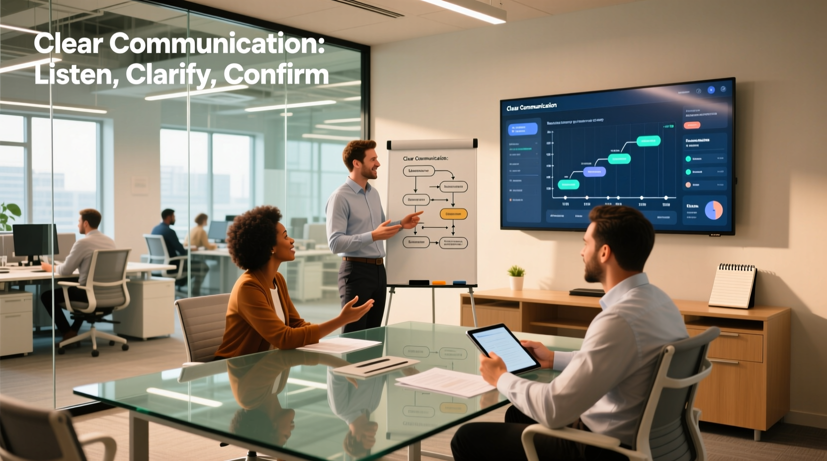 how to explain a good office environment key traits and examples for clear communication