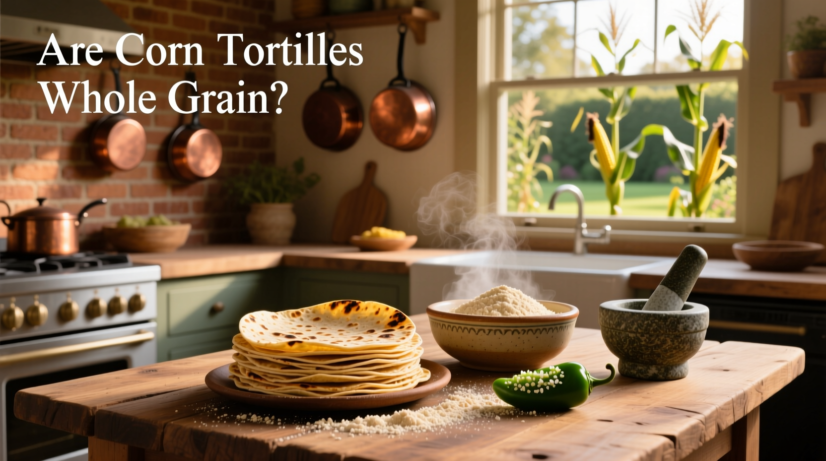 are corn tortillas whole grain 