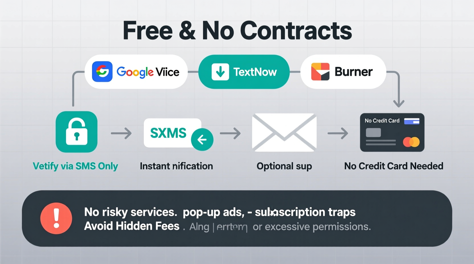 how to secure a free second phone number without hidden costs or contracts