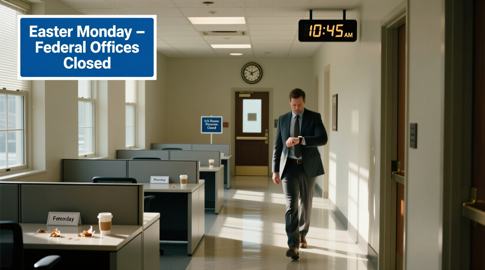 are federal employees off on easter monday