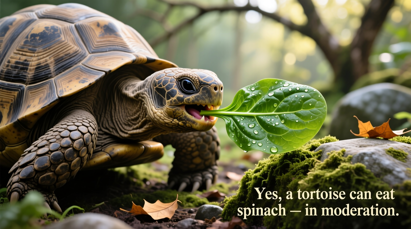 Can Tortoises Eat Spinach? Vet-Approved Diet Guide