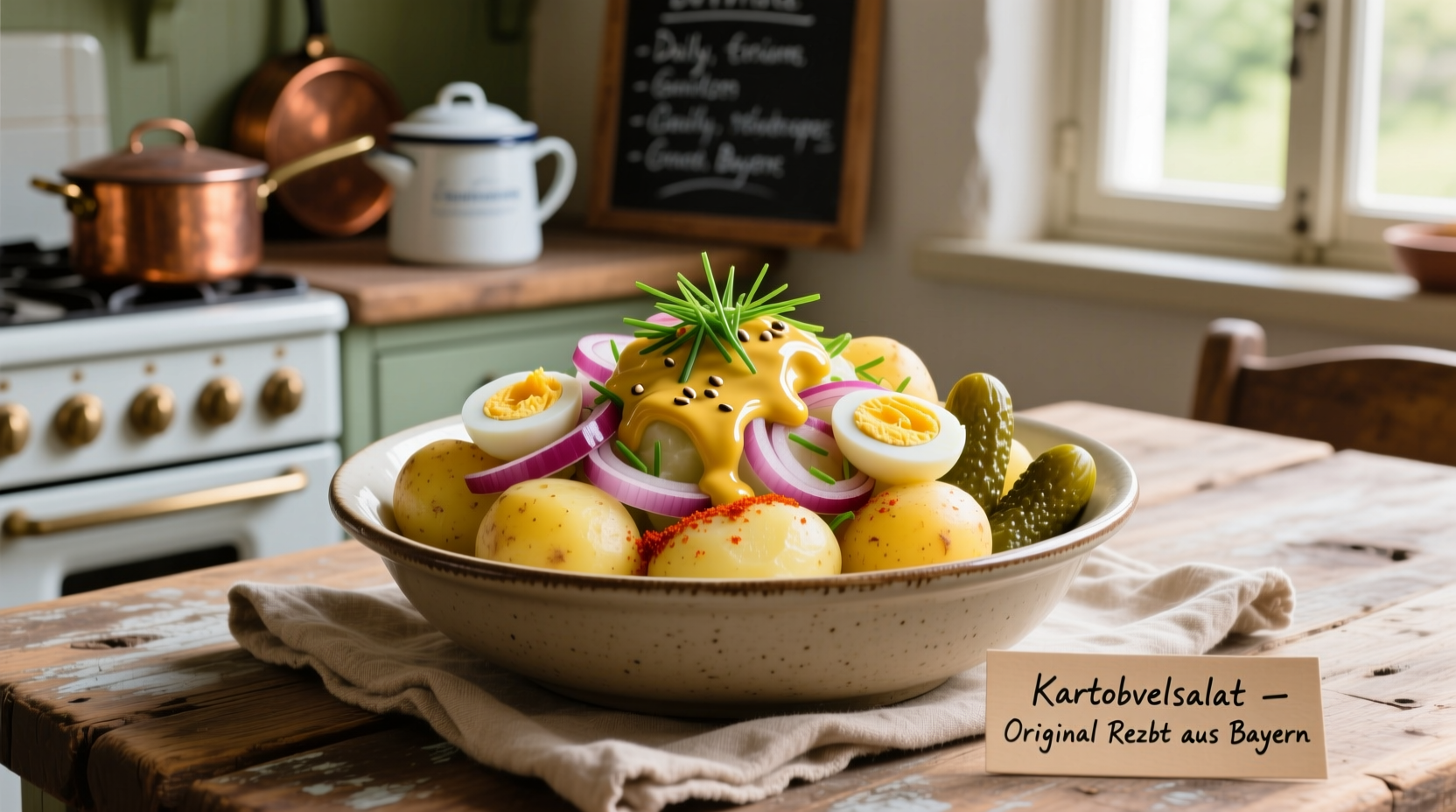 Authentic Cold German Potato Salad Recipe (No Mayo)