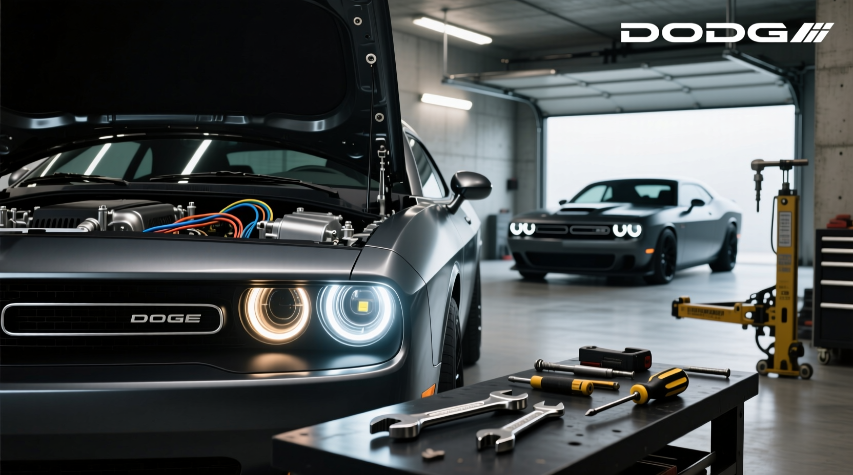 How to Replace Dodge Challenger Headlight Bulb & Upgrade Options