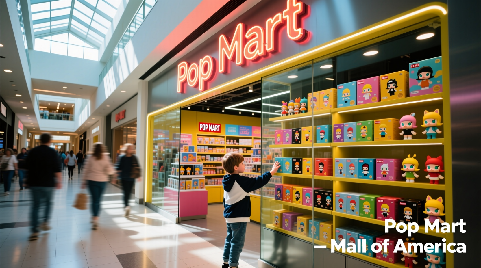 is there a pop mart in mall of america