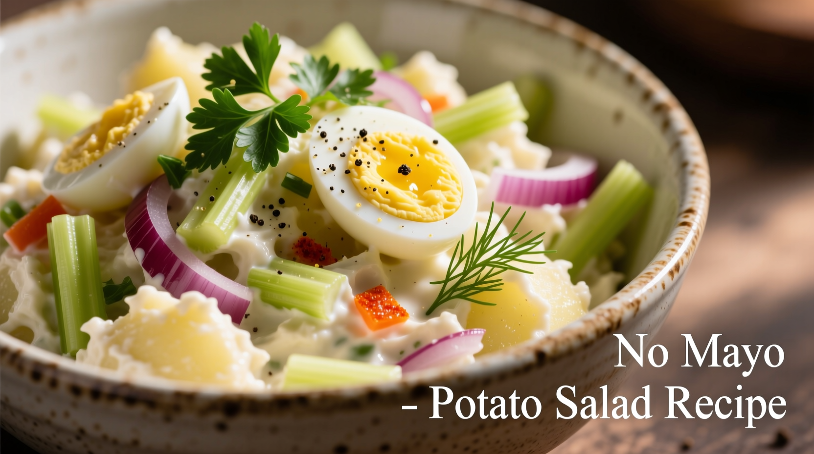Creamy No Mayo Potato Salad Recipe (Perfect Every Time)