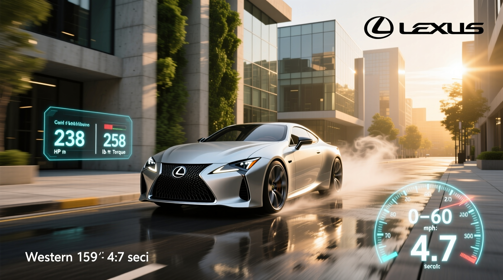 What are the 2025 Lexus RC specs by trim and engine?