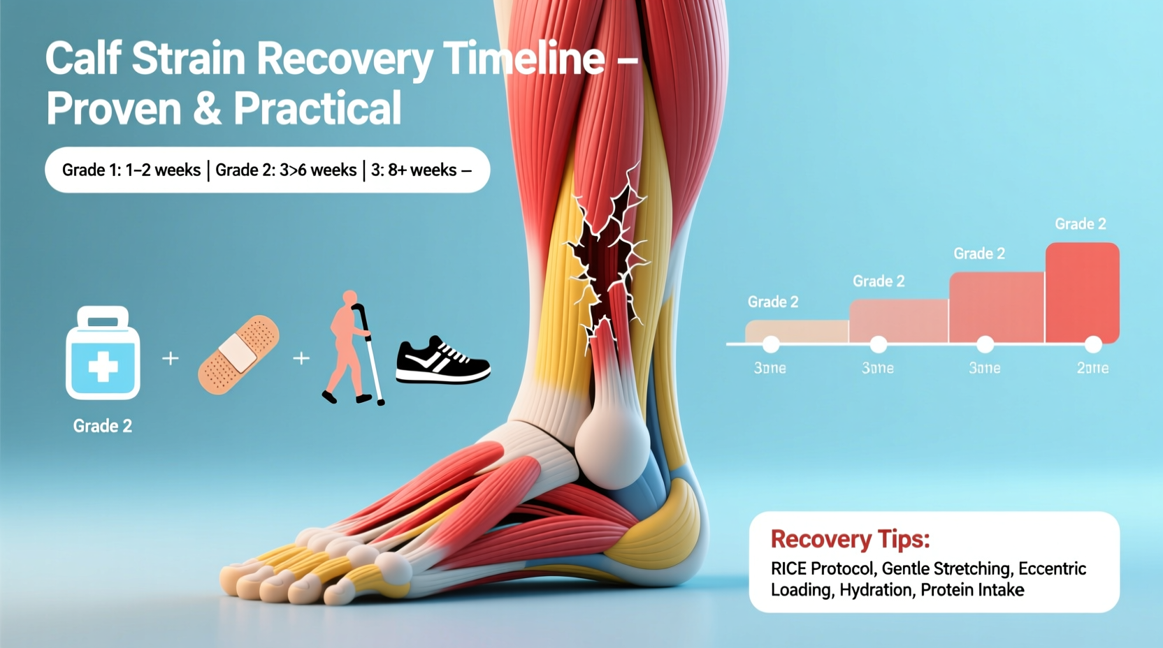 how long does a calf strain take to heal proven recovery timelines and tips for faster healing