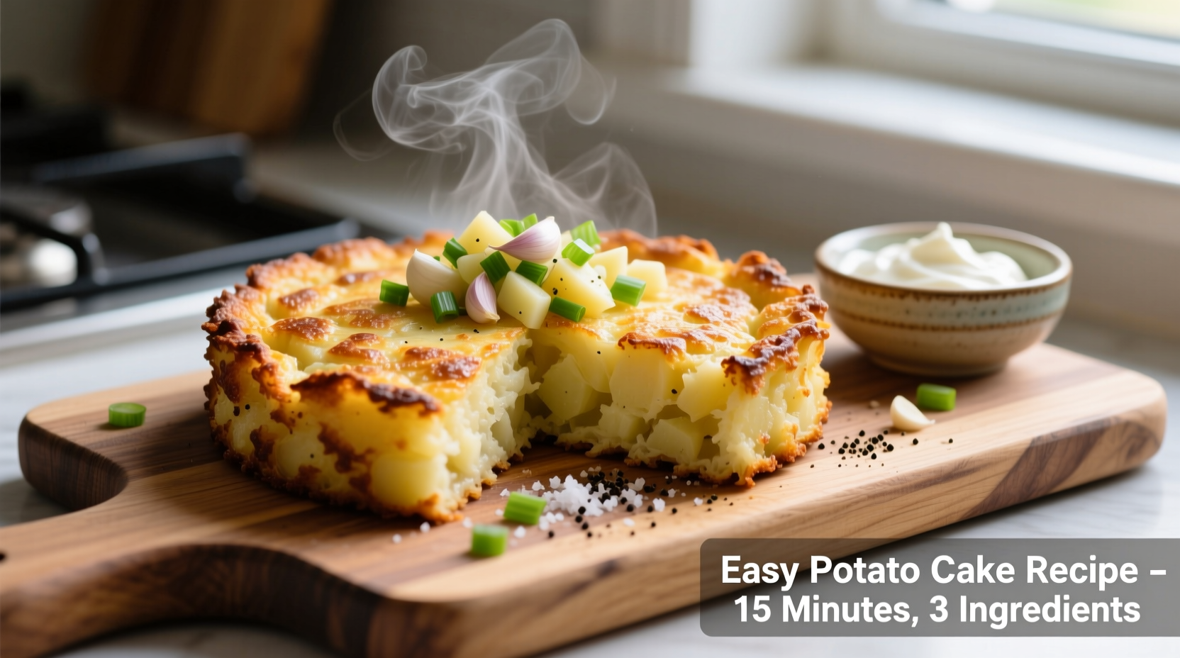 Easy Potato Cake Recipe: 5 Ingredients, 30 Minutes