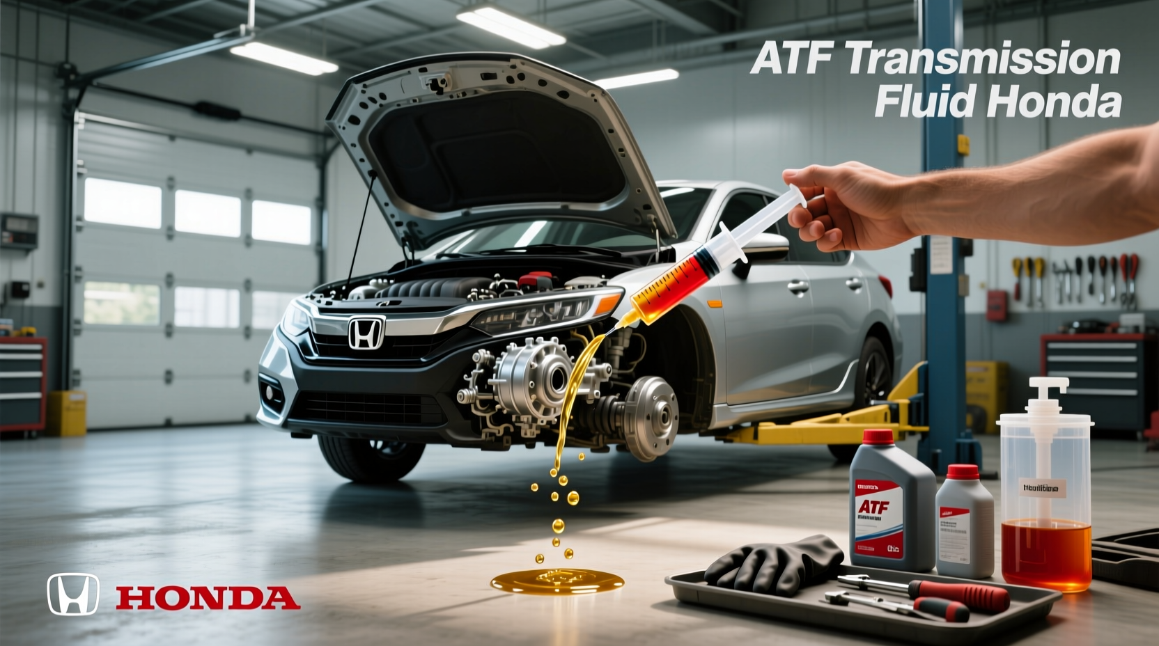 What Type of ATF Transmission Fluid Does a Honda Need?