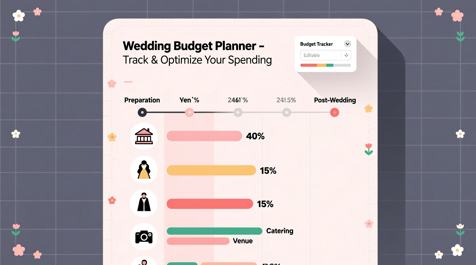 how to budget a wedding