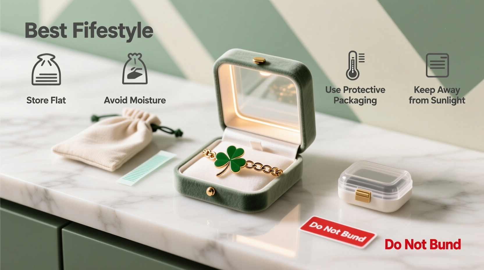 the ultimate guide to storing your clover bracelet safely and preventing damage