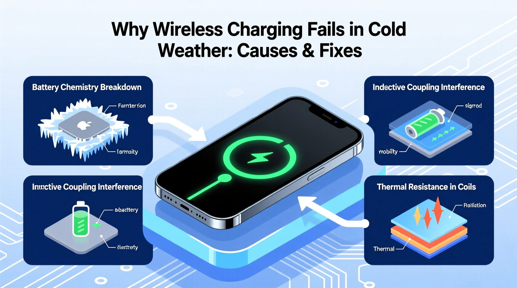wireless charging cold failure