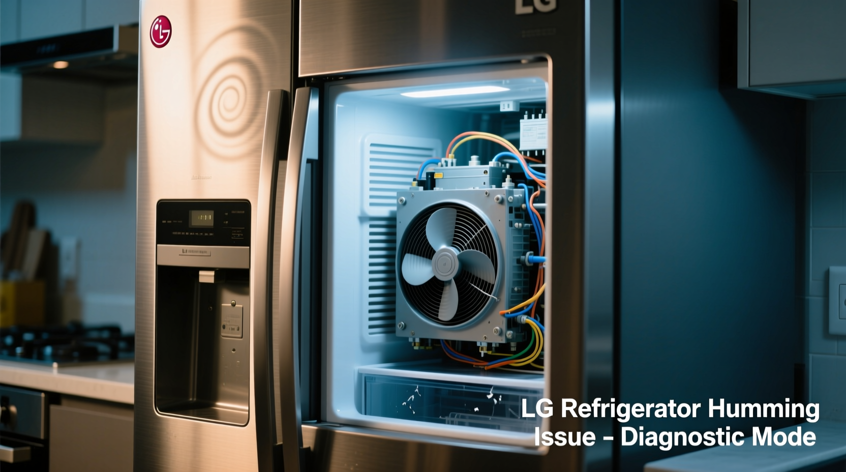 lg fridge humming loudly troubleshooting the noise