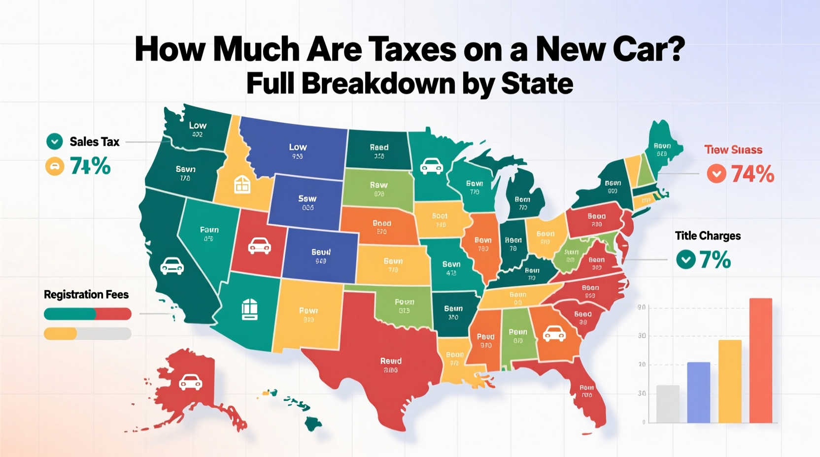 how much are the taxes on a new car
