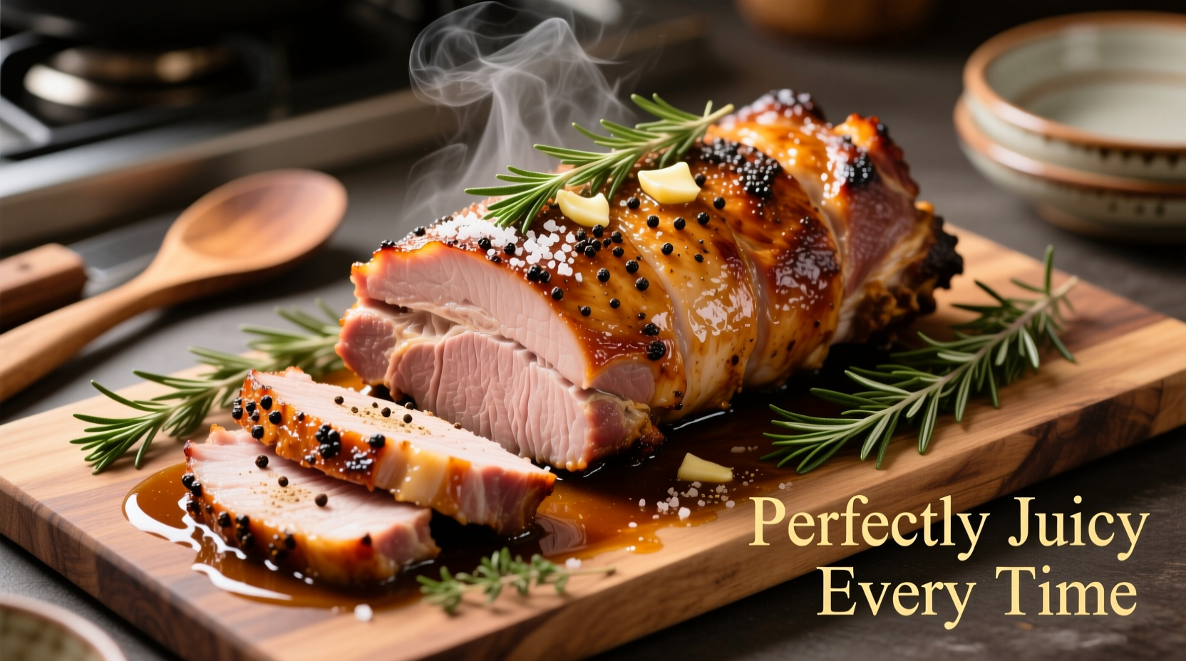 how to cook pork loin in the oven for tender juicy results every time