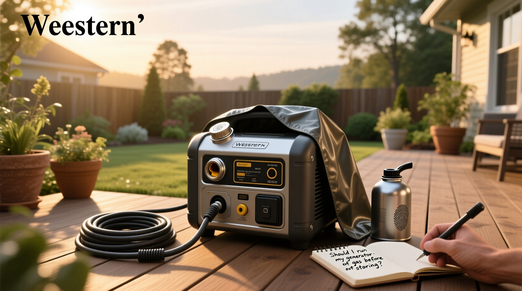 How to Choose Generator Fuel Tank Cap, Should I Run My Generator Out of Gas Before Storing?