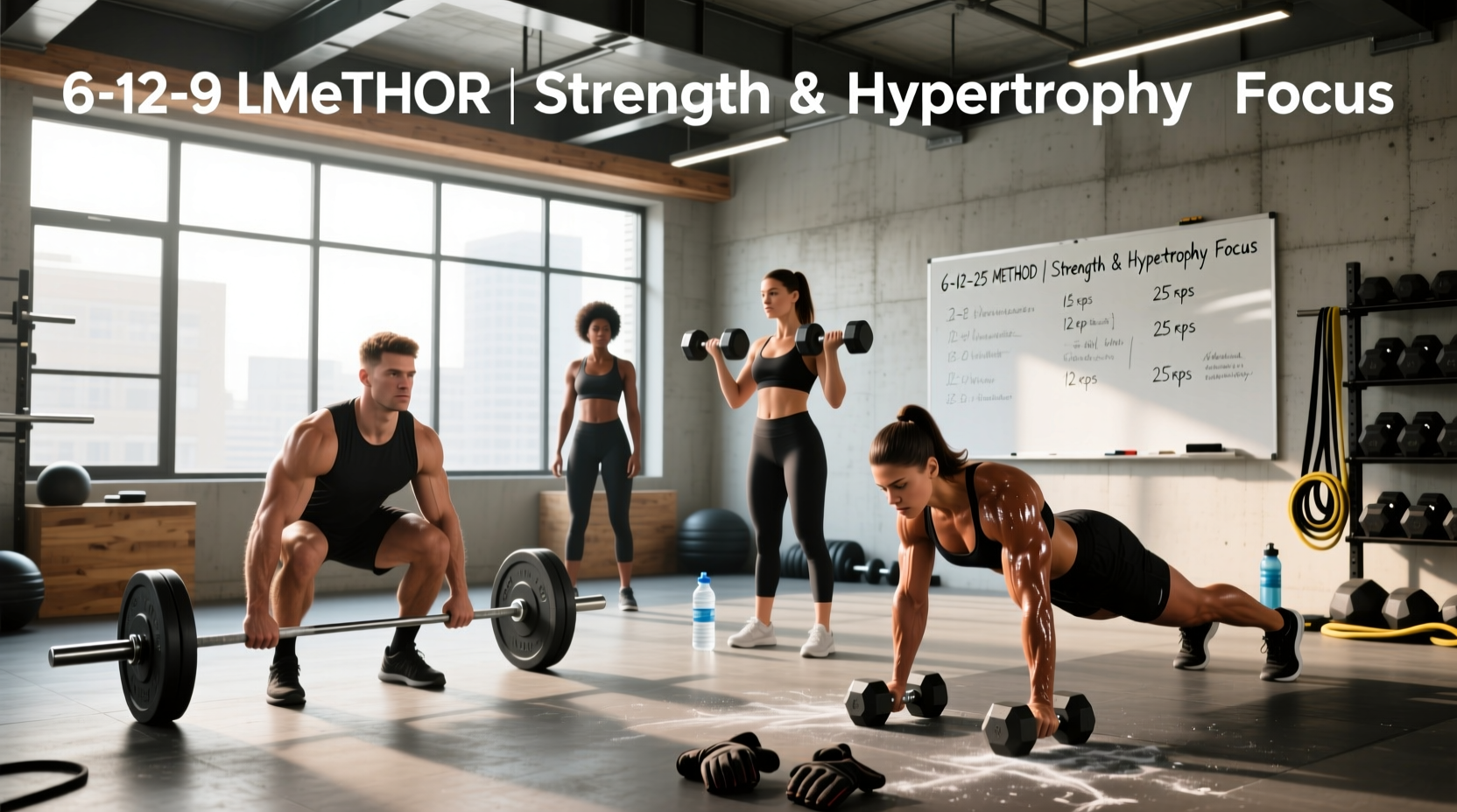 6 12 25 method for hypertrophy