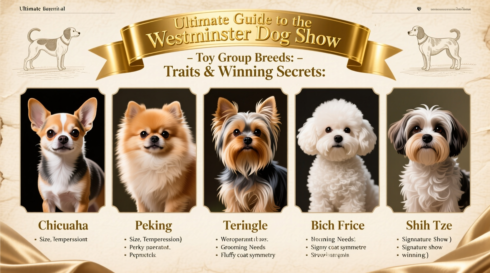 ultimate guide to the westminster dog show toy group breeds traits and winning secrets