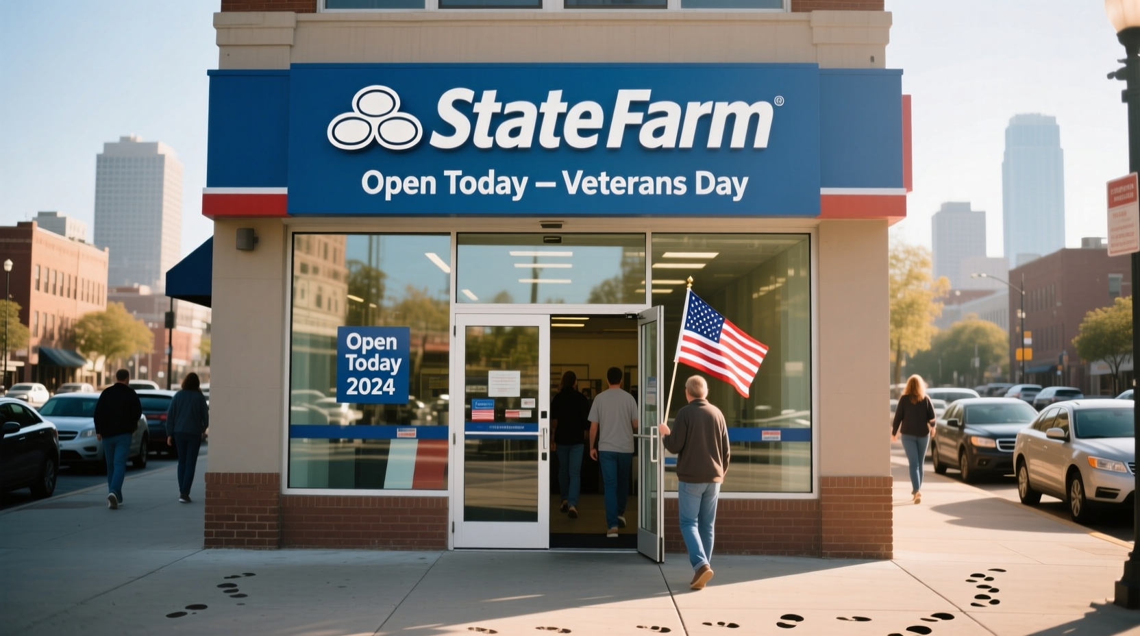 is state farm open on veterans day