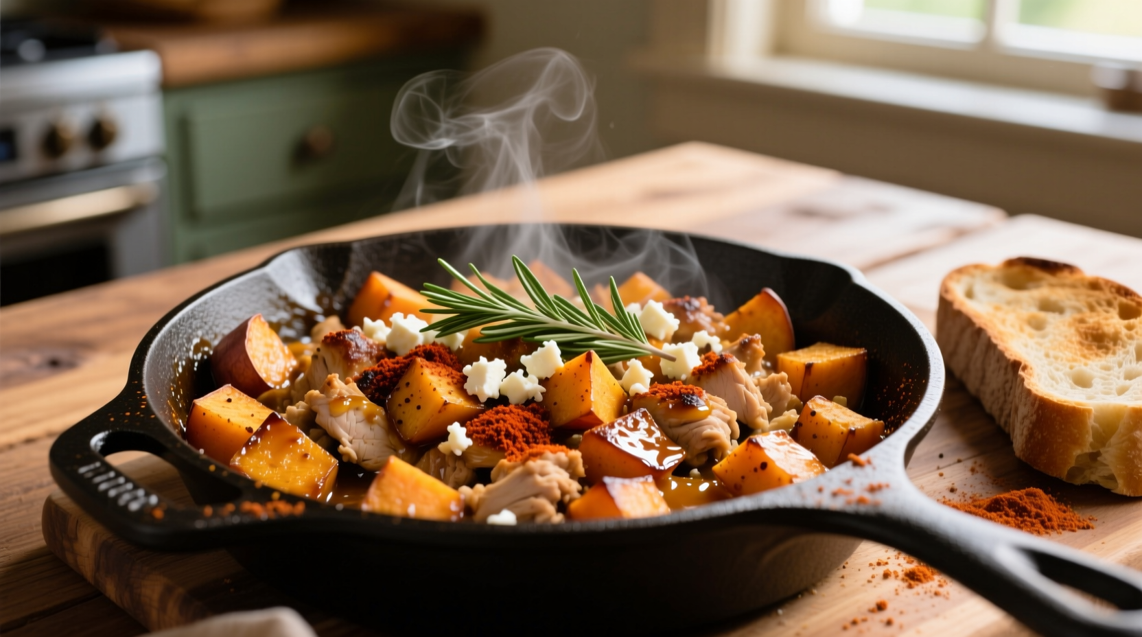 Sweet Potato Ground Turkey Skillet: 30-Minute Healthy Dinner