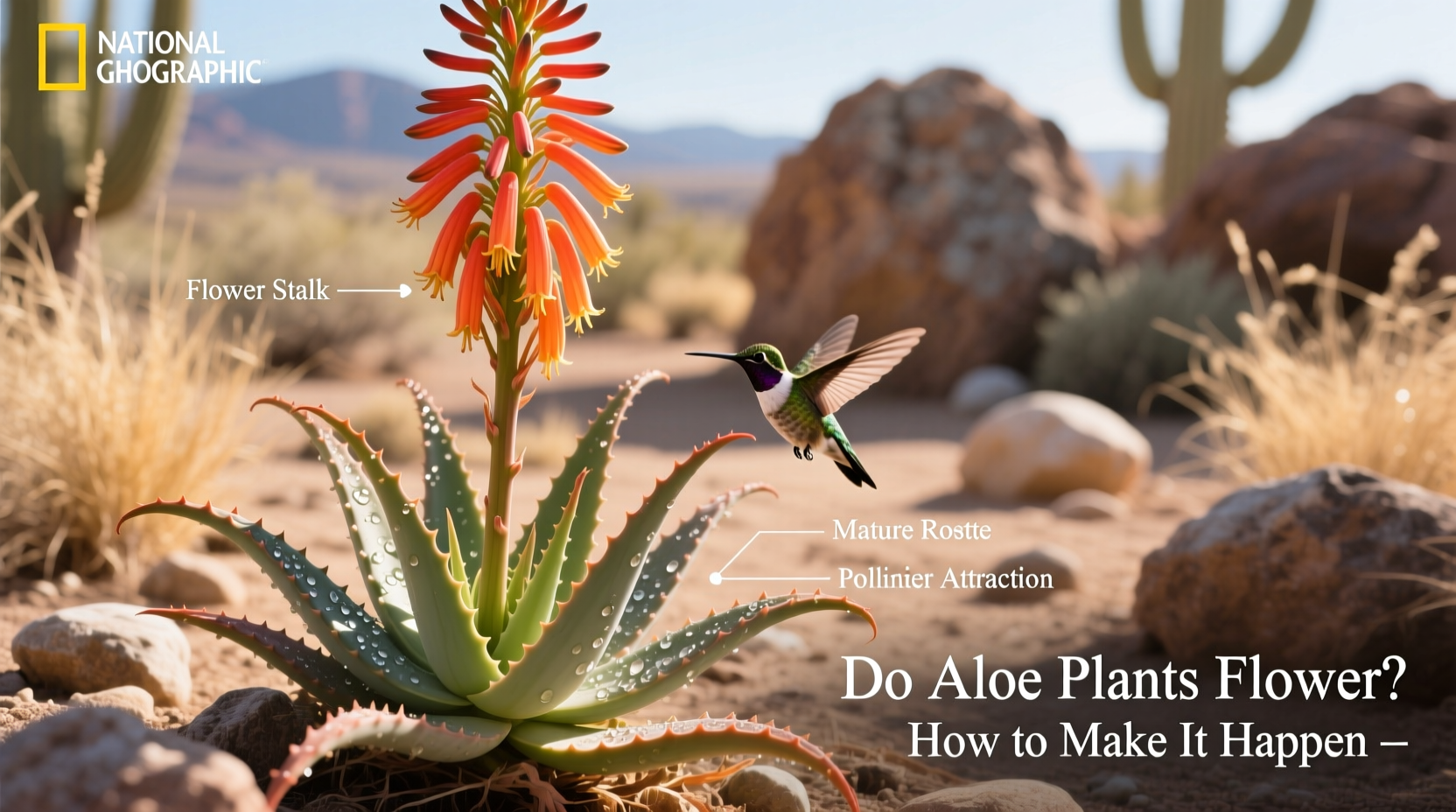do aloe plants flower