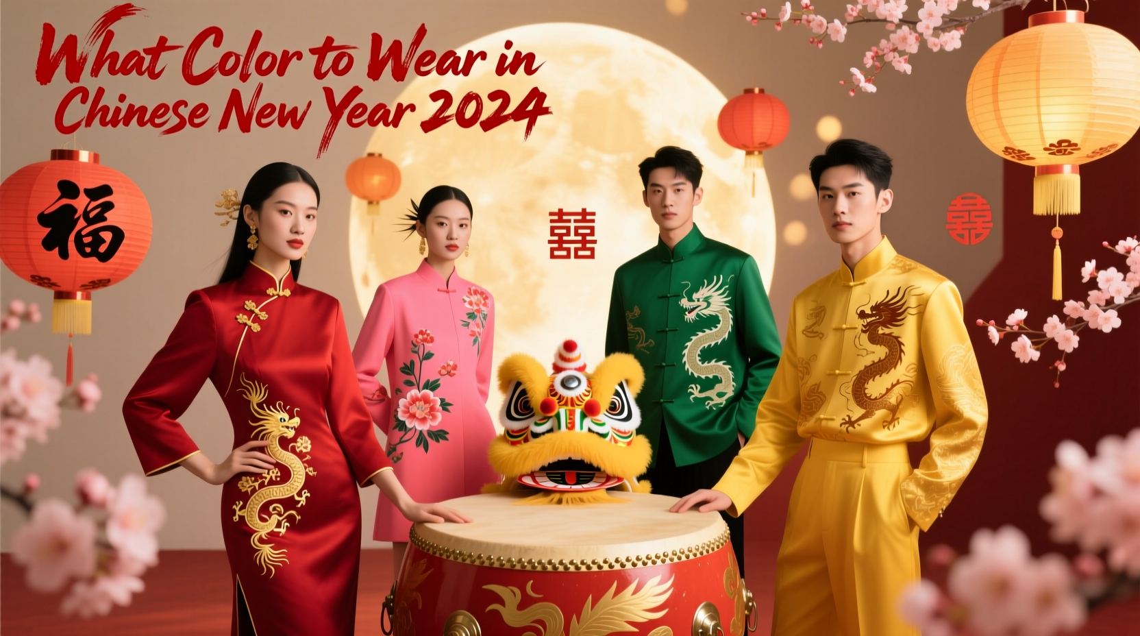 what color to wear in chinese new year 2024