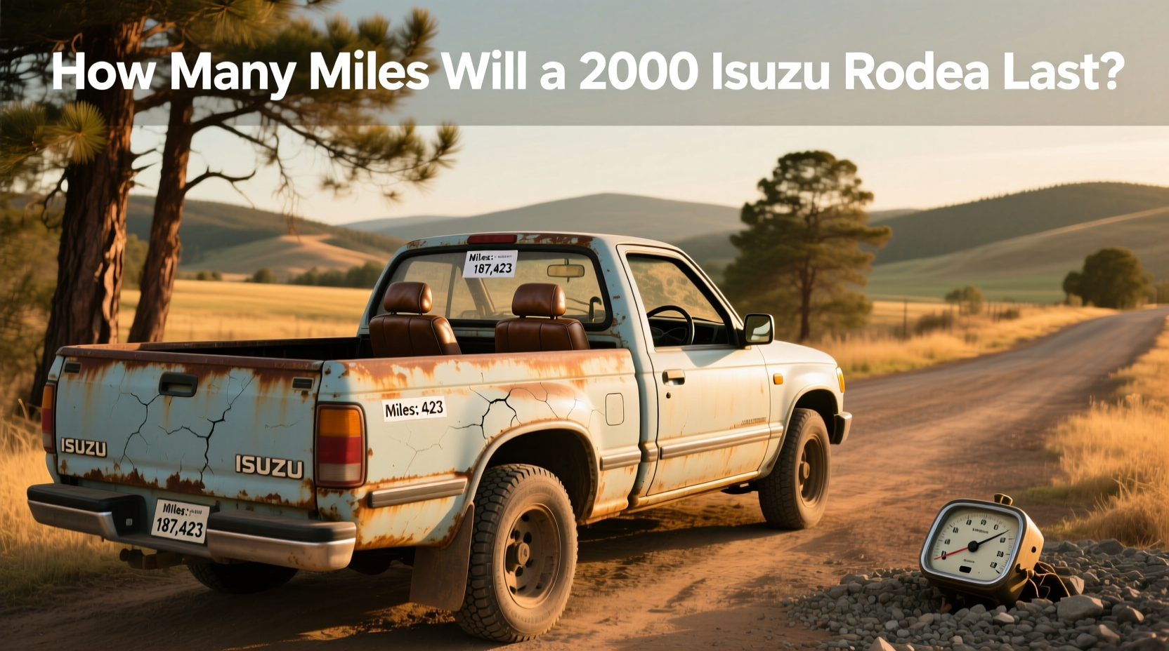 2000 isuzu rodeo lifespan buying guide
