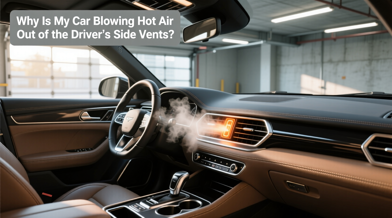 how to choose car side vents,Why is my car blowing hot air out of the driver's side vents?