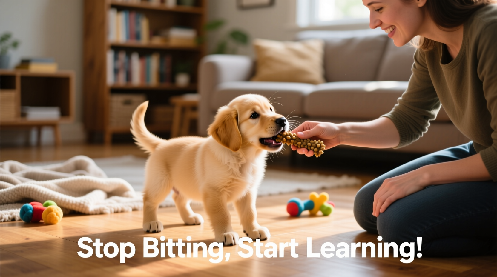 effective techniques to train your puppy to stop biting and build good behavior