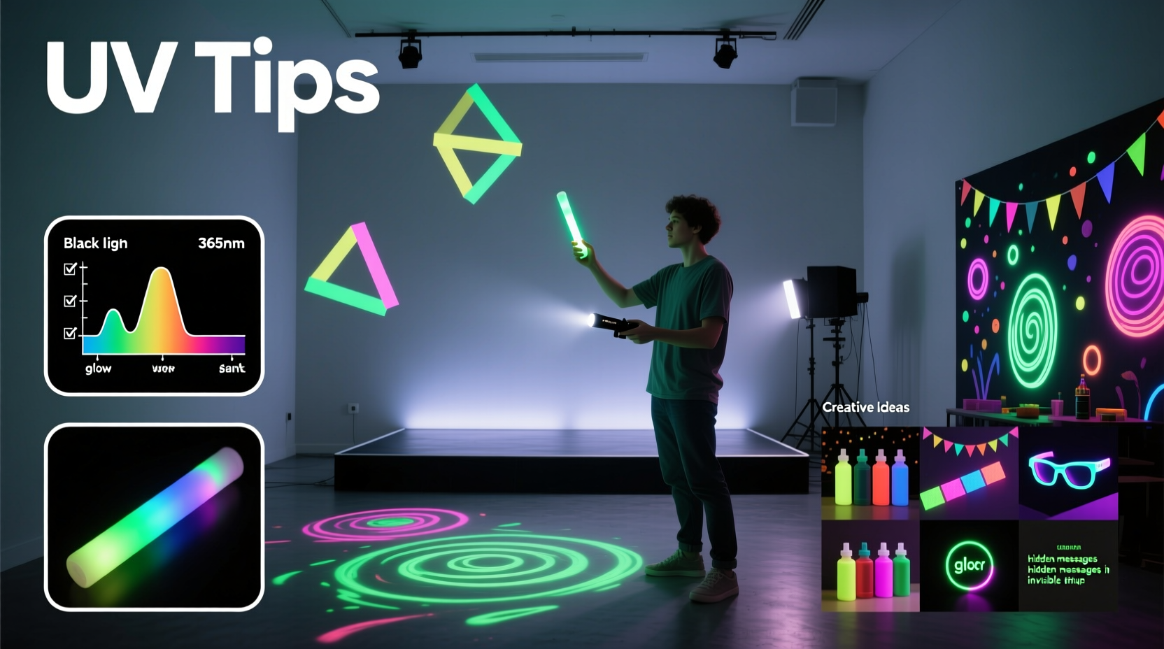 mastering black light use practical tips and creative ideas for beginners