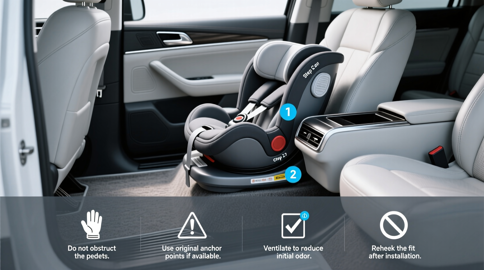 cargo van child car seat
