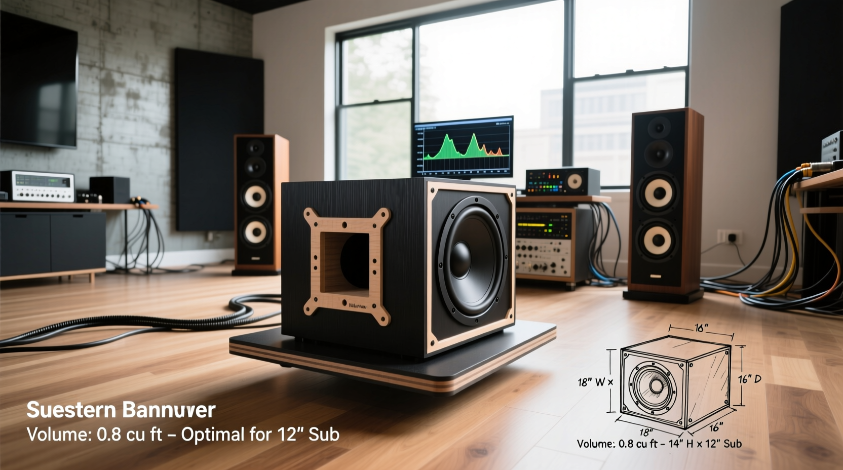 12 inch subwoofer box design,How big should a 12 inch sub box be? buying guide