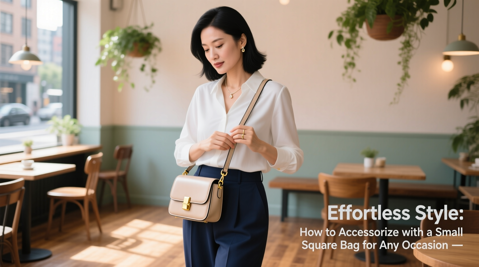 effortless style how to accessorize with a small square bag for any occasion