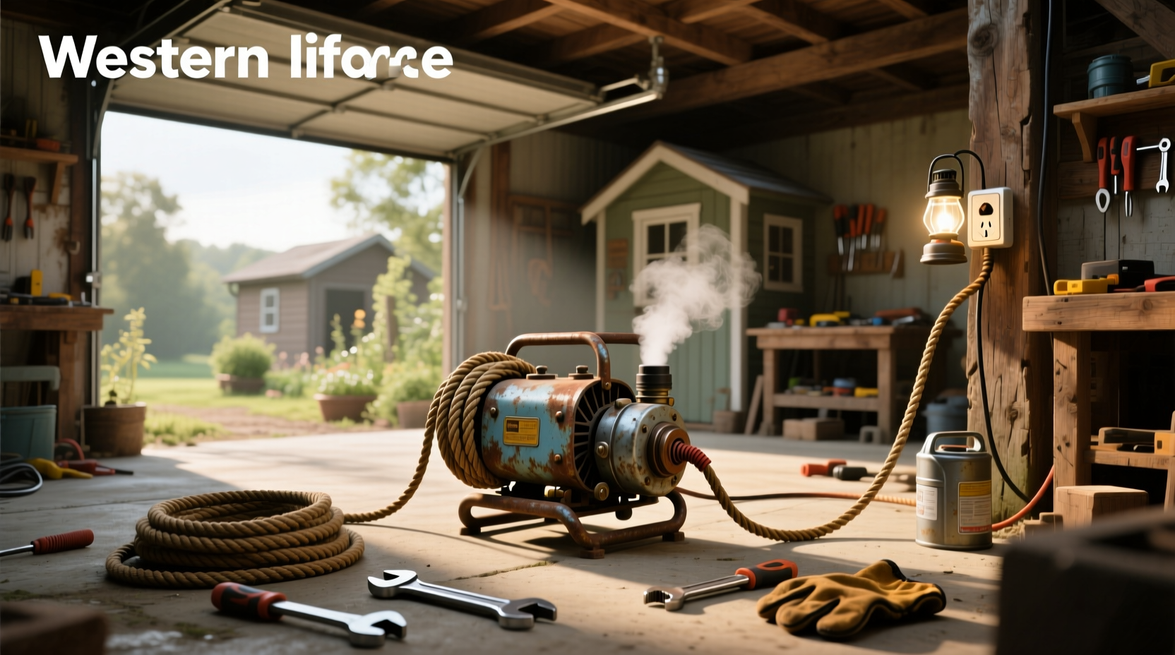 How to choose rope starter generator,How to get power to the cords from a generator?
