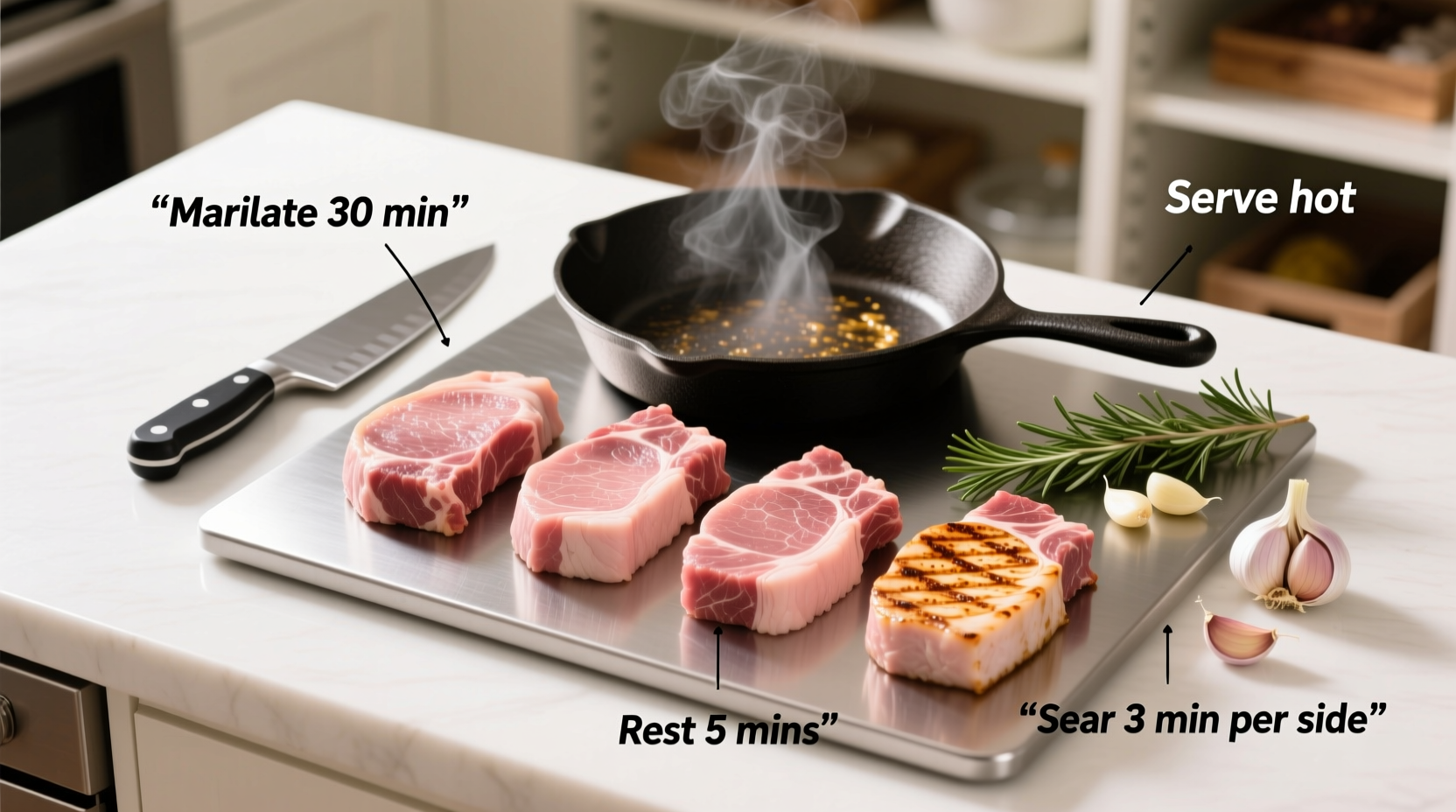 Perfect Pork Steaks: Cooking Guide for Juicy Results Every Time