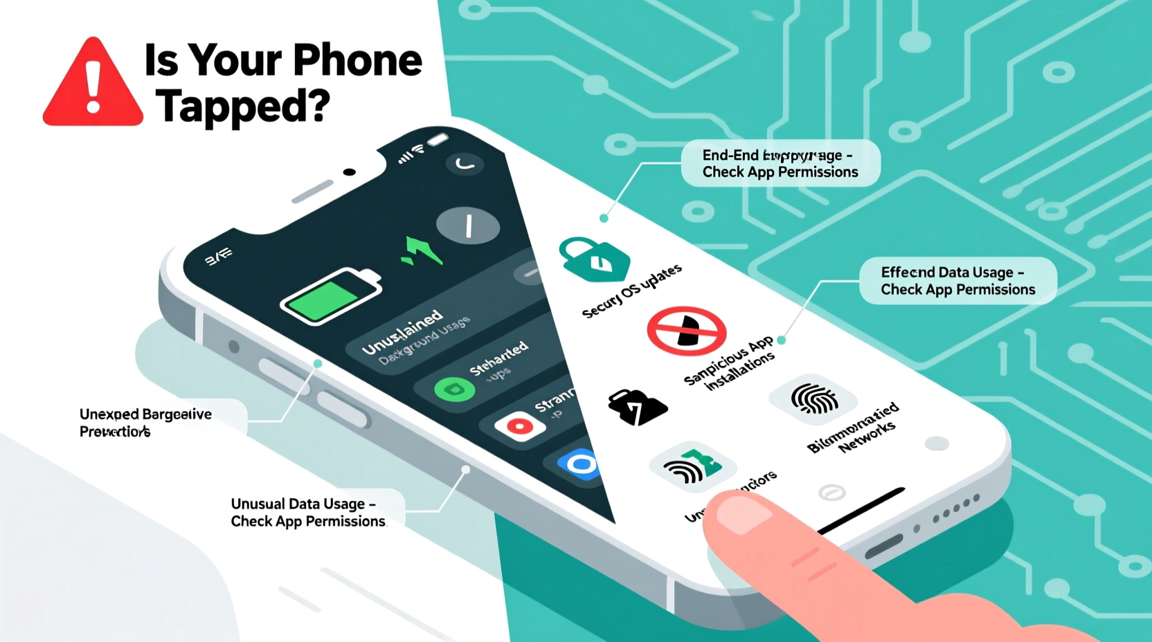 how to detect if your mobile phone is being tapped signs and effective prevention tips