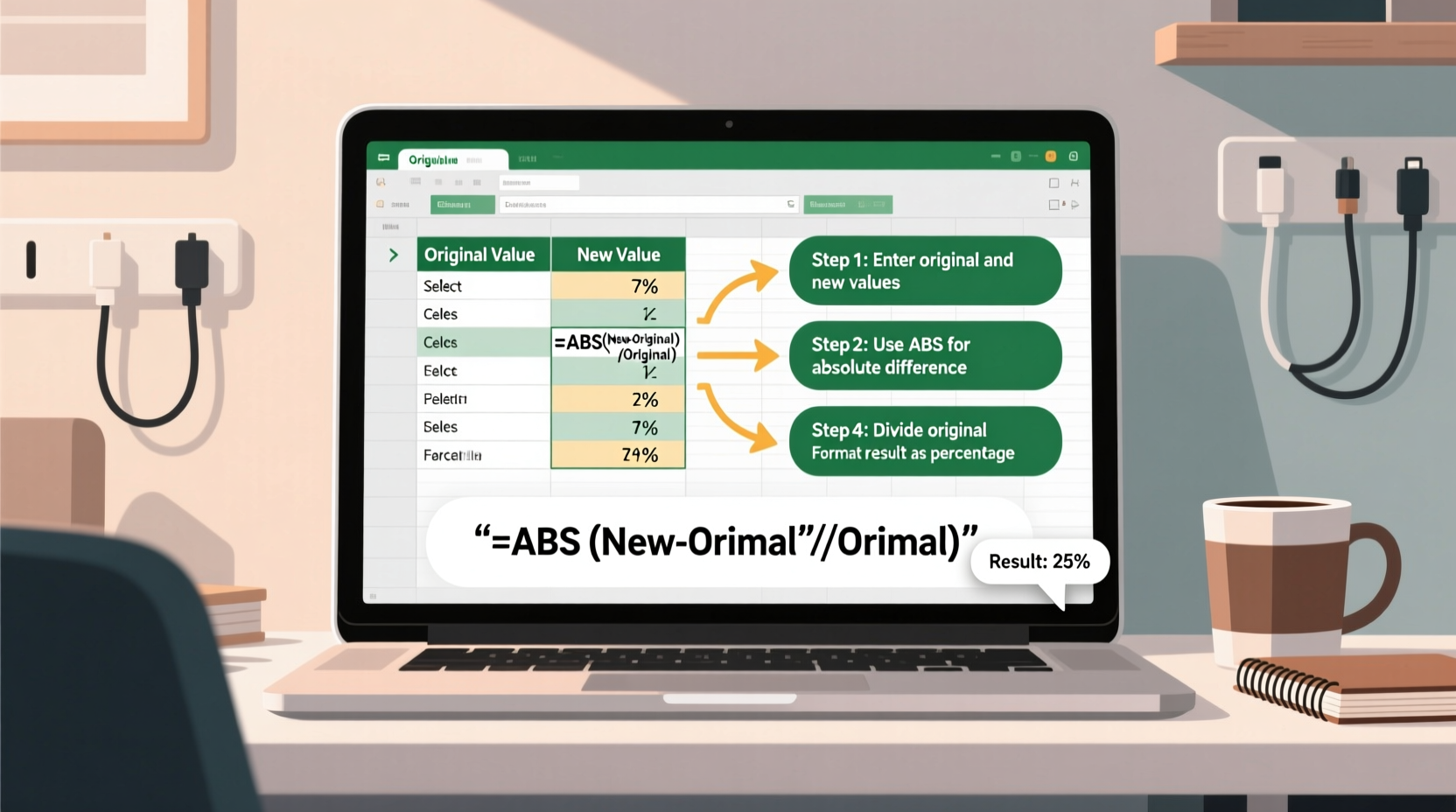 mastering percentage difference in excel a step by step guide to accurate calculations