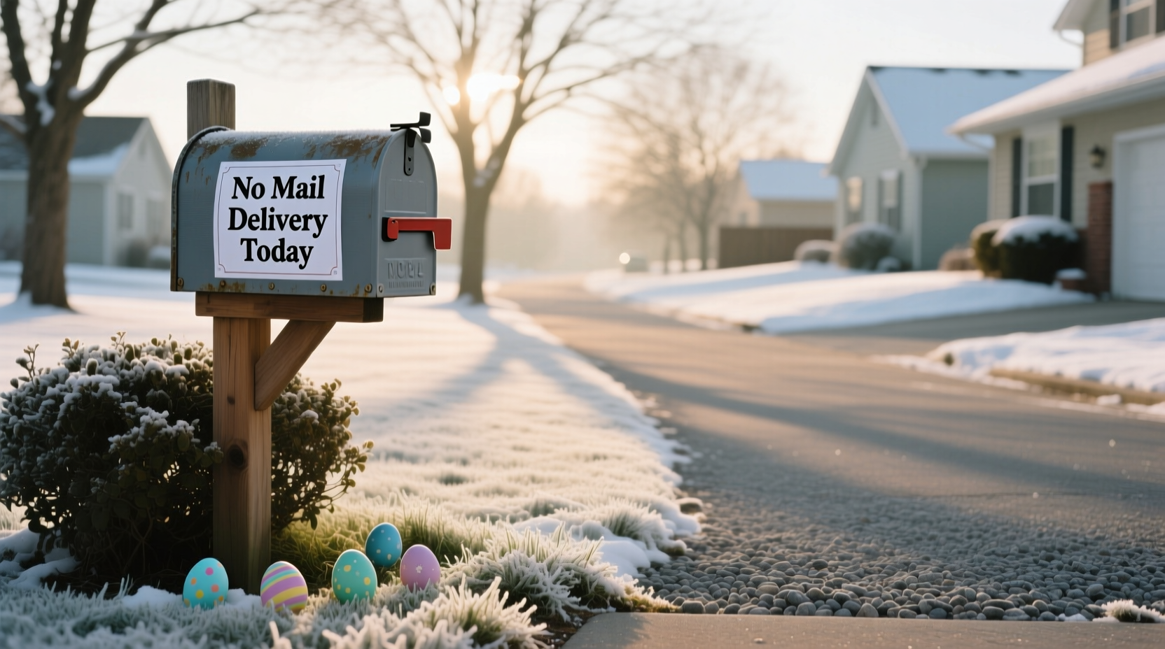 do we get mail on easter monday 2024