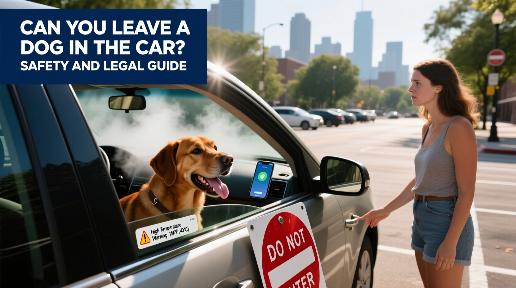 can you leave a dog in the car