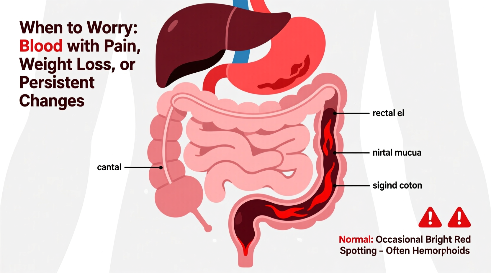 blood when you poop causes when to worry and whats normal
