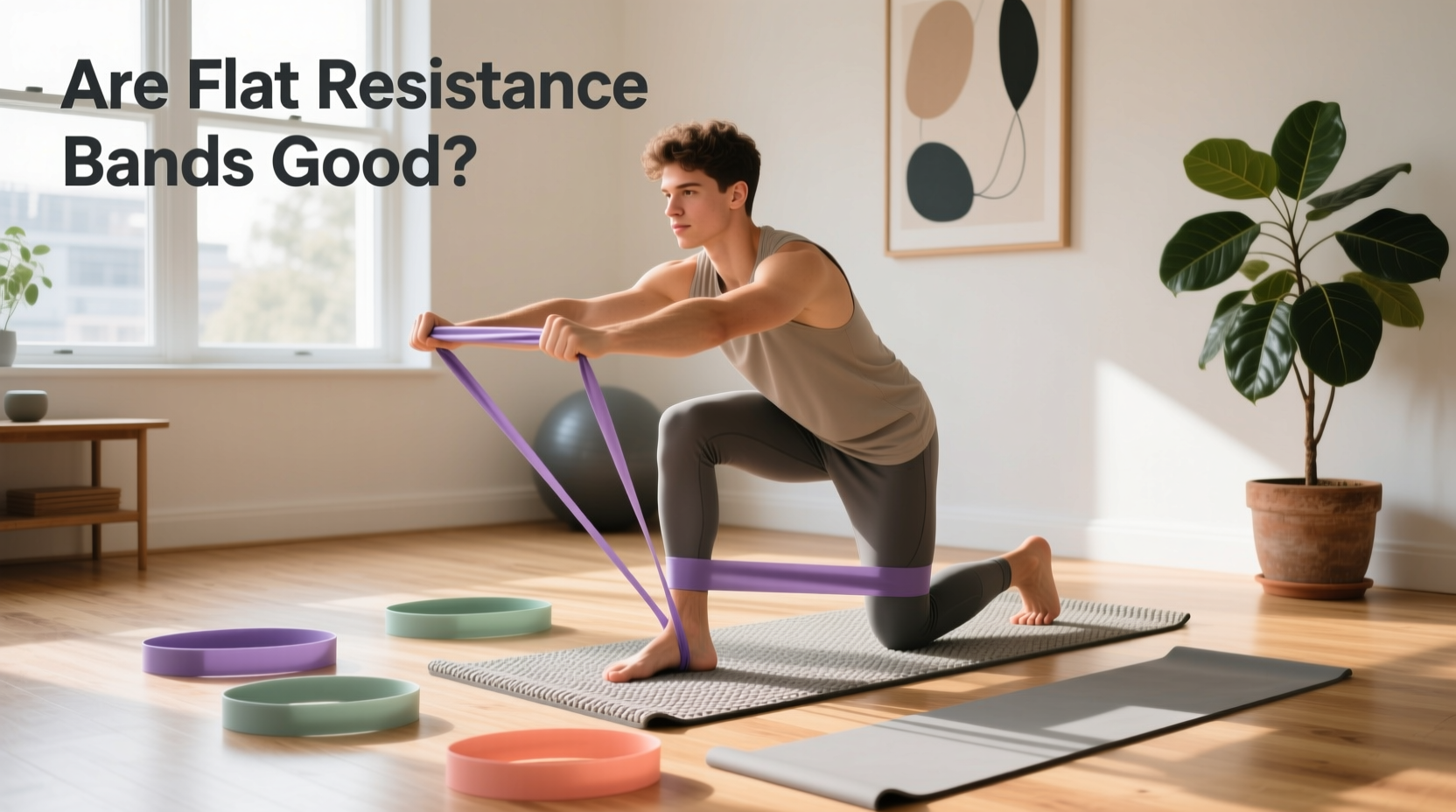 are flat resistance bands good for workouts 