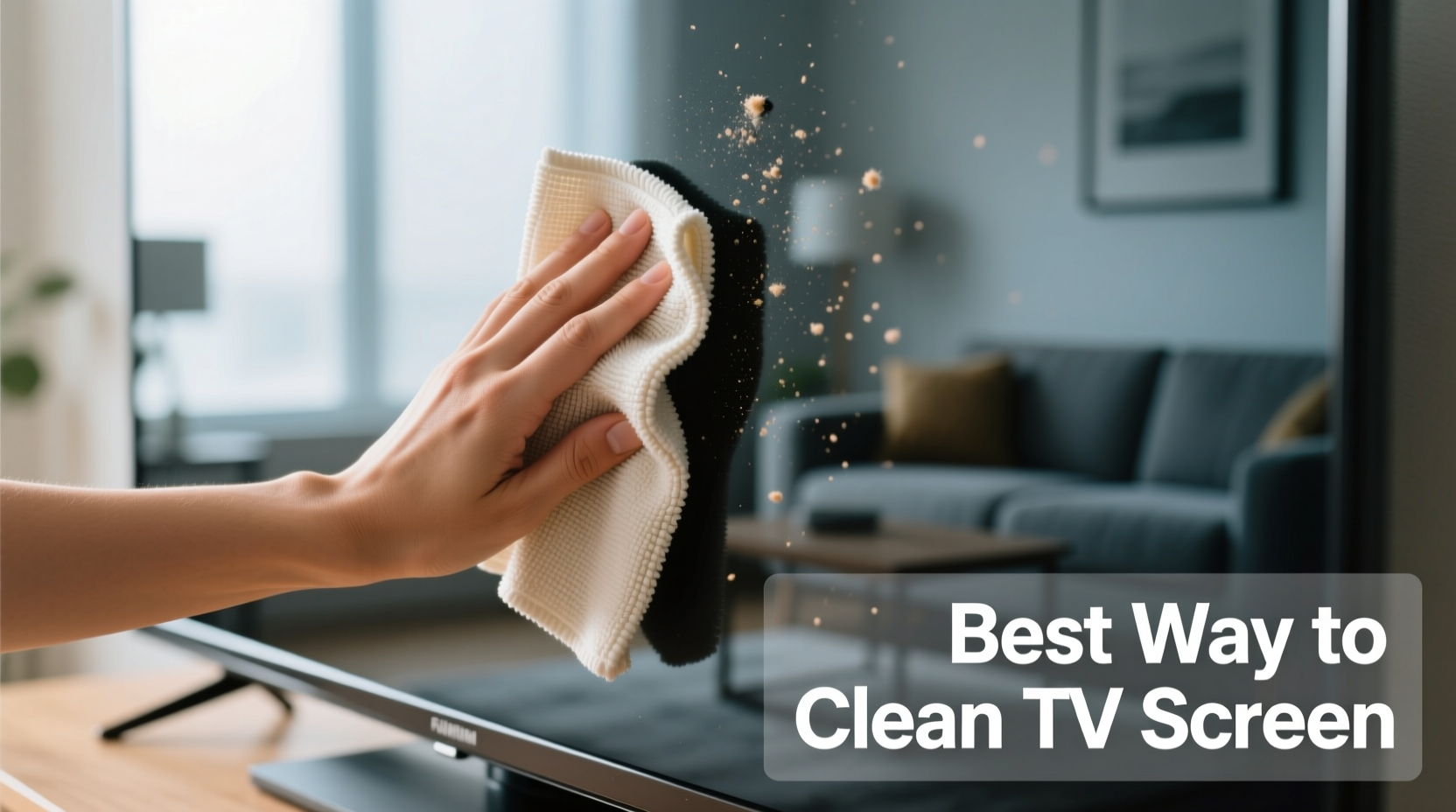 what is the best way to clean a television screen for lasting clarity